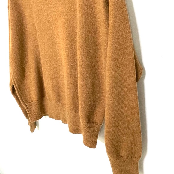 Heritage | Fore Classic Camel Crew Neck Sweater | High Quality Thick Knit - Picture 8 of 10